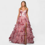 Olivia – Robe de Gala Florale
