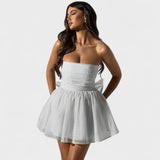 Lara - Mini Robe de Printemps