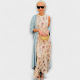 Julia – Robe maxi avec cardigan assorti