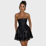 Lara - Mini Robe de Printemps