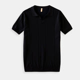 Polo Retro-Strik en Vert Menthe