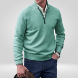 Pull avec Zip Heren – Design Élégant et Confortable
