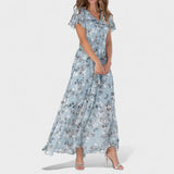 Andreia - Robe Longue Fleurie