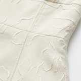 Robe Longue de Soirée à Bretelles Spaghetti en Jacquard pour Femme