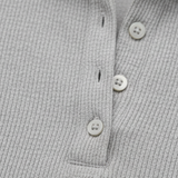 Robe Courte Moulante à Col Polo et Manches Courtes avec Fente Latérale