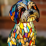 Pantoufle - Lampe en Vitrail