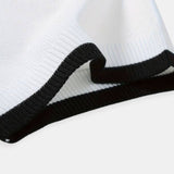 Polo Classique avec Zip et Détails Contrastés