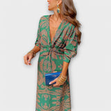 Oriana - Robe élégante à manches longues