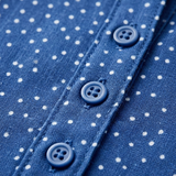 Robe d'Été Mi-Longue Imprimée à Col Rond et Manches Courtes en Polyester pour Femme