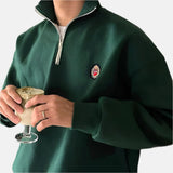 Casual™ Sweat à Col Zippé pour Hommes | Sportif et Confortable | Parfait pour Chaque Jour