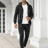 Ensemble de Sport Homme - Confortable, 100% Coton & Design Moderne pour les Jours d'Hiver
