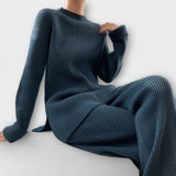 Emília - Ensemble Cosy en Tricot Côtelé de 2 Pièces