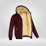 Gilet d'Homme avec Capuche et Doublure en Fleece