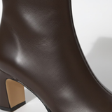 Bottines Femme Vintage Chaudes à Bout Carré
