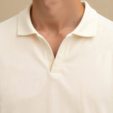 Polo pour Hommes en Beige – Élégant & Intemporel