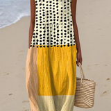 Louise - Robe en Blocs de Couleurs