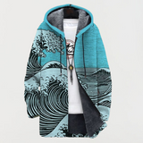 Lennox | Manteau à Motif Vague