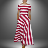 Dora | Robe Rayée Légère et Fluide
