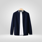 Gilet en Mélange de Cachemire de Luxe pour Hommes – Veste Douce, Chaude et Intemporelle
