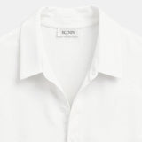 Chemise en Lin Classique à Manches Courtes