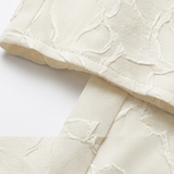 Robe Longue de Soirée à Bretelles Spaghetti en Jacquard pour Femme