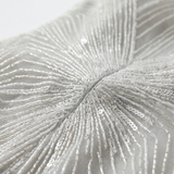 Robe de Soirée Évasée à Paillettes avec Col en V et Fines Bretelles