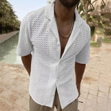 Luca | Chemise Aérée avec Vibes Rétro & Flair Moderne