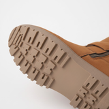 Bottes de Neige Chaudes Mi-Mollet Bottes d’Hiver en Caoutchouc Tendance Chaussures Bottes Hautes