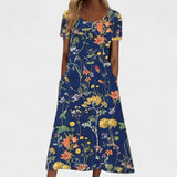 Amélia – Robe Longue de Printemps