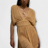Bruna - Robe maxi kimono de style grec
