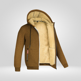 Gilet d'Homme avec Capuche et Doublure en Fleece
