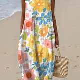Elisa - Robe à Imprimé Floral Pastel