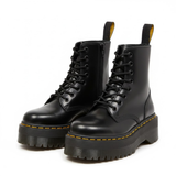 Bottes Mode Femme en Cuir Chelsea Punk Goth à Plateforme Haute