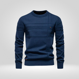 Pull Tricoté pour Homme – Pull Slim Fit en Mélange de Coton Respirant