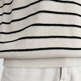 Polo pour hommes à rayures avec manches courtes – Intemporel &amp; Polyvalent