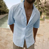 Luca | Chemise Aérée avec Vibes Rétro & Flair Moderne