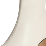 Bottines à talon carré pour femme avec bout carré et tige ajustée extensible