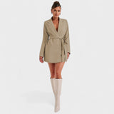 Patrícia - Robe blazer noire
