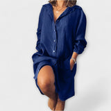 Margarida - Blouse en lin décontractée