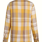 Chemise d'automne à manches longues pour femme
