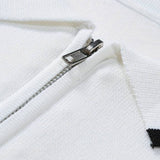 Polo Classique avec Zip et Détails Contrastés