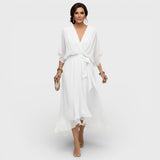 Arabella | Robe Silhouette Fluide avec Décolleté en V