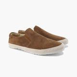 Jacob | Espadrille Élégante pour Hommes en Suède avec Semelle en Jute