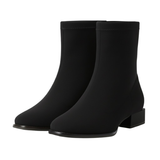 Bottines Femme Grande Taille à Bout Pointu et Coupe Élancée