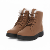 Bottines de Neige d’Hiver Crestar pour Femmes, Chaudes et Doublées de Fourrure