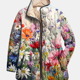 Roswyn | Charmante Veste Matelassée à Imprimé Floral Vintage