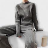 Emília - Ensemble Cosy en Tricot Côtelé de 2 Pièces