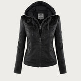 Flavia | Veste en Cuir Robuste et Élégante
