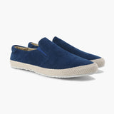 Jacob | Espadrille Élégante pour Hommes en Suède avec Semelle en Jute