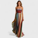 Renata - Robe colorée sans manches